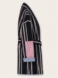 veste kimono rayée