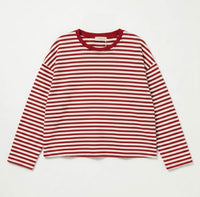 T-shirt Rayé Manches Longues