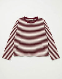 T-shirt Rayé Manches Longues